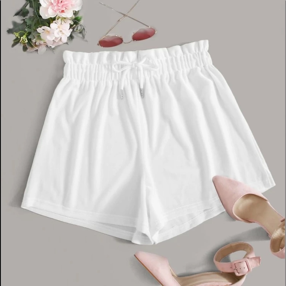 white shorts